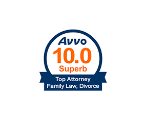 Avvo Top Family Law Attorney logo